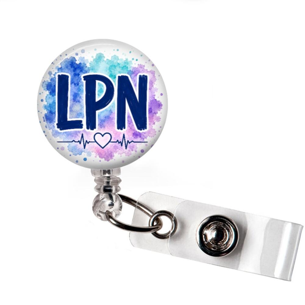 LPN Graduation Badge Reel Licensed Practical Nurse Nursing Graduate Nurse Gift